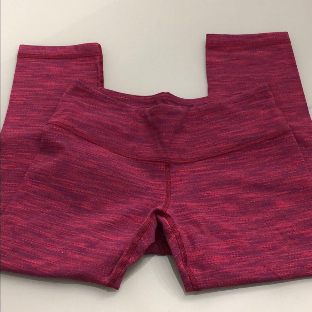 Pink Lululemon Wonderunders